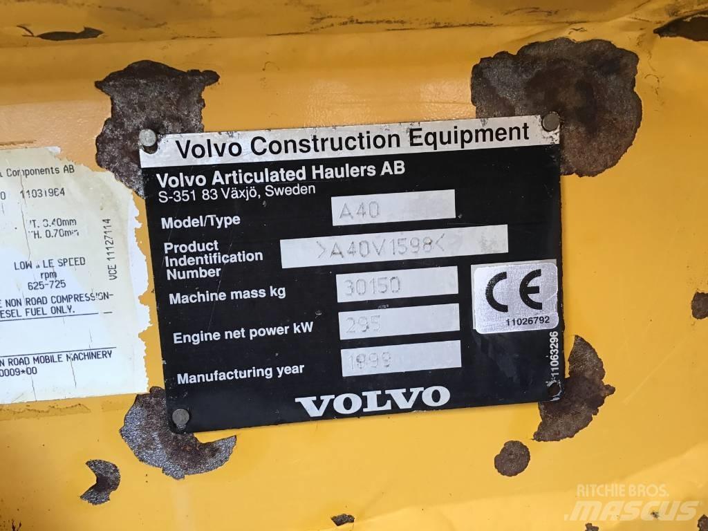 Volvo A 40C Zglobni demperi
