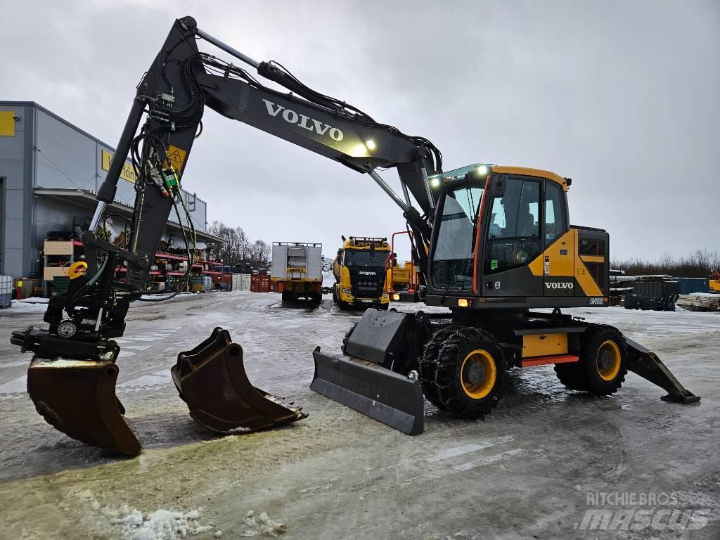 Volvo EWR 150 Bageri na kotačima
