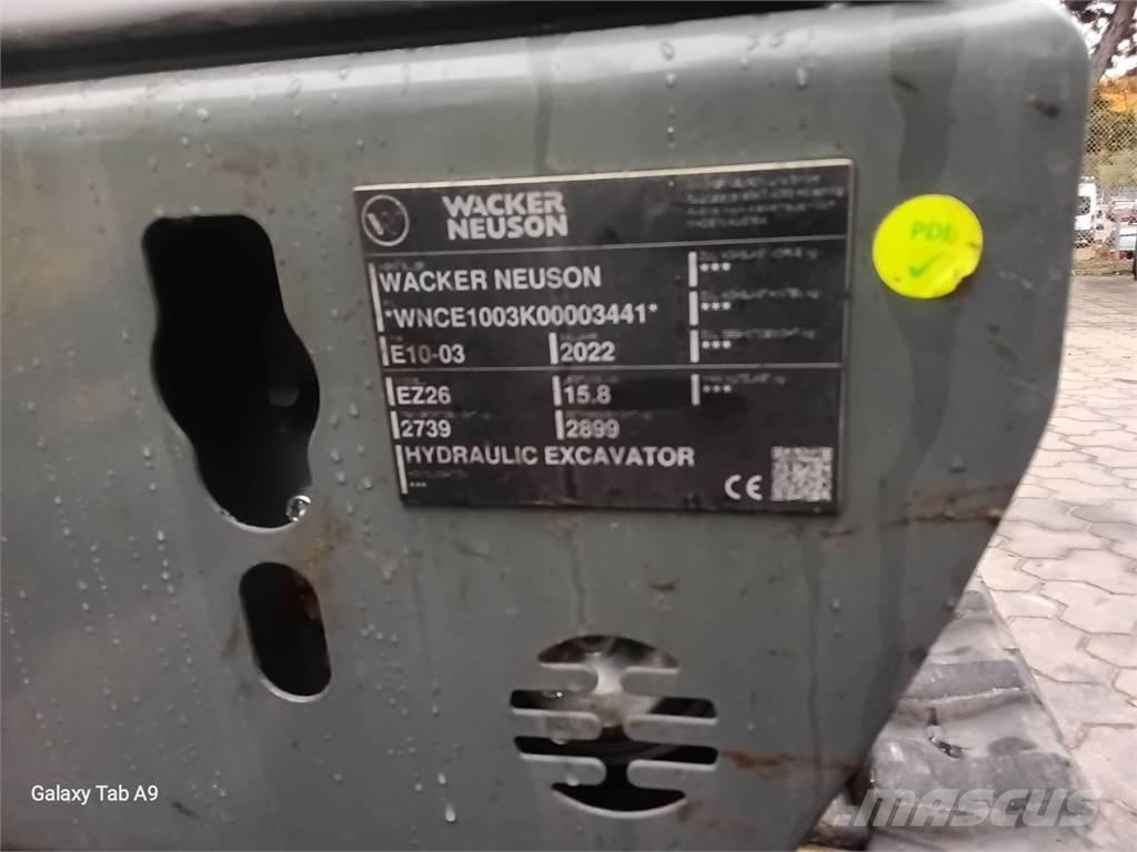 Wacker Neuson EZ26 Bageri gusjeničari