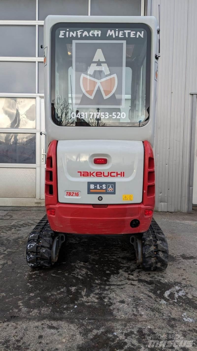Takeuchi TB216AV4 Mini bageri <7t