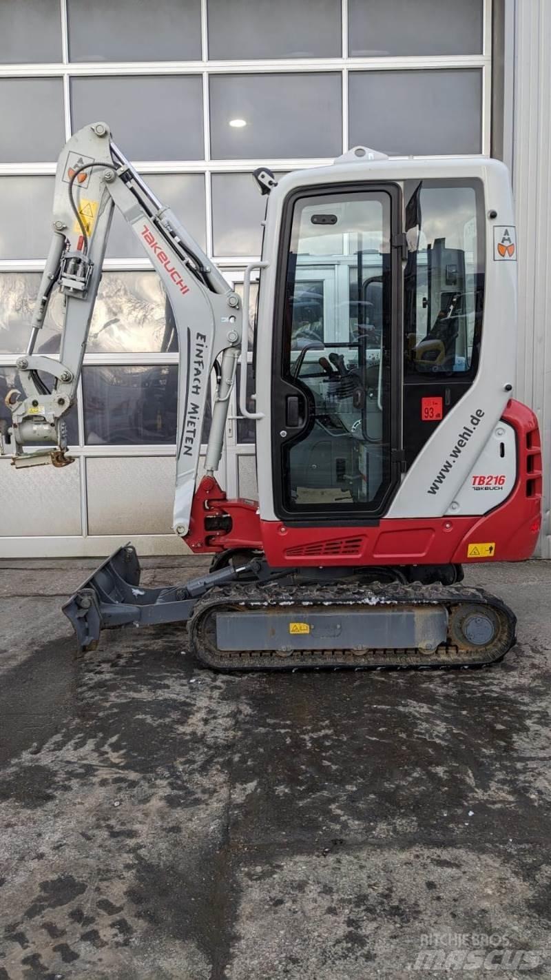 Takeuchi TB216AV4 Mini bageri <7t