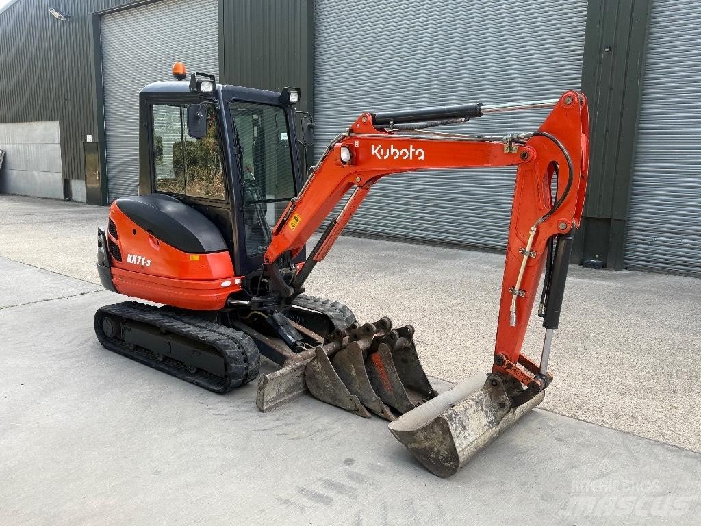 Kubota KX 71 Mini bageri <7t