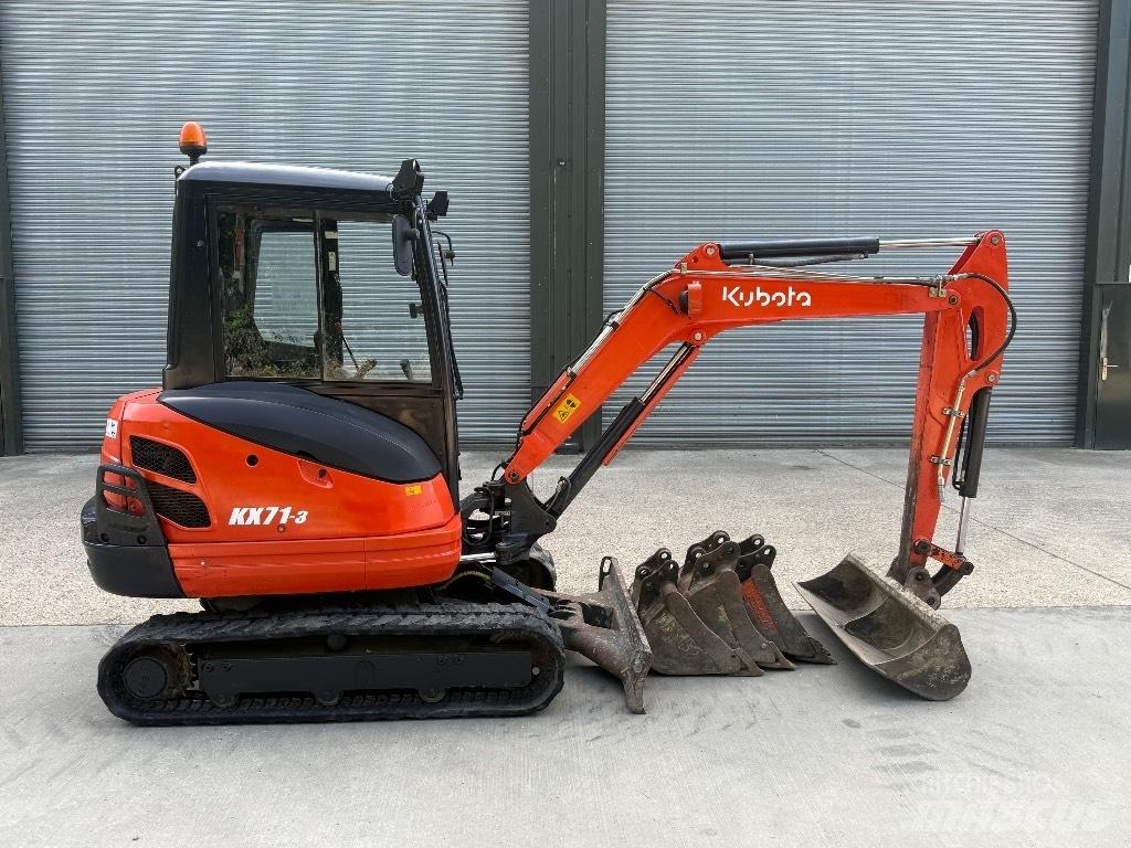 Kubota KX 71 Mini bageri <7t