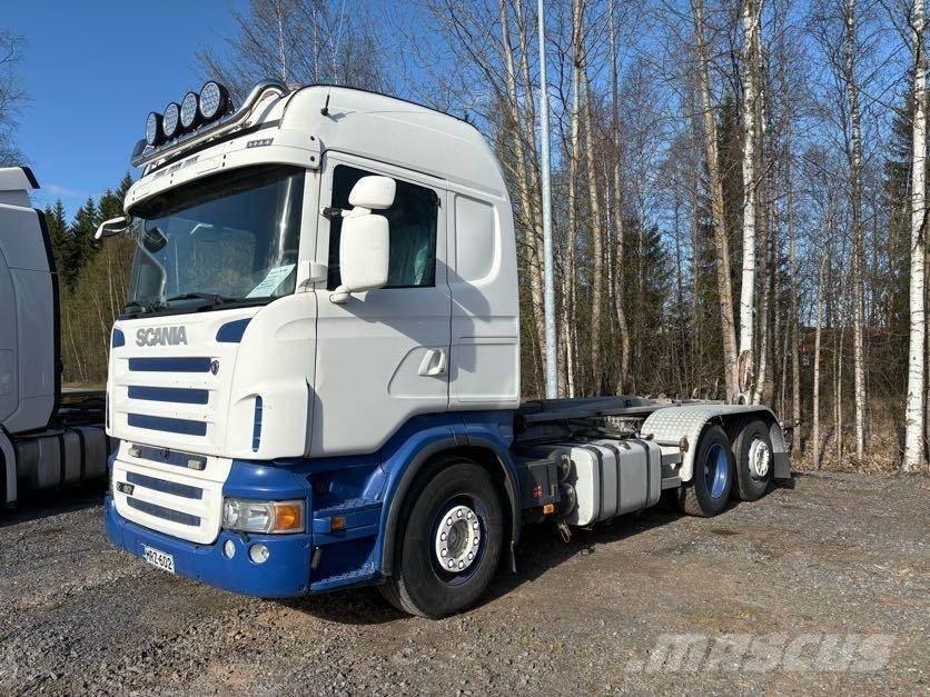 Scania R 480 Rol kiper kamioni s kukama za dizanje
