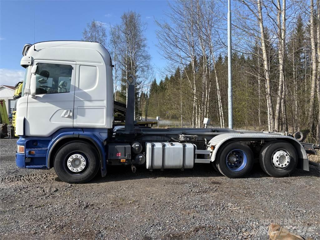 Scania R 480 Rol kiper kamioni s kukama za dizanje
