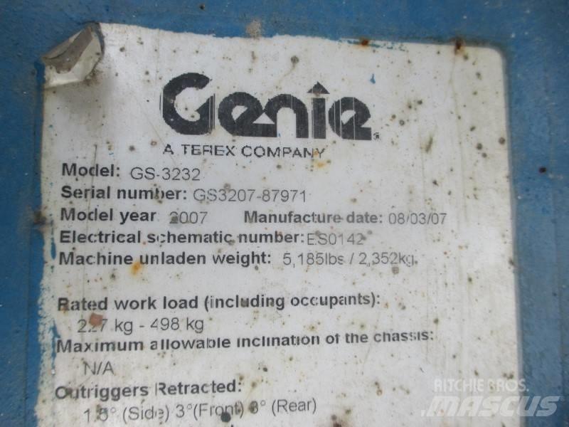 Genie GS 3232 Škaraste platforme