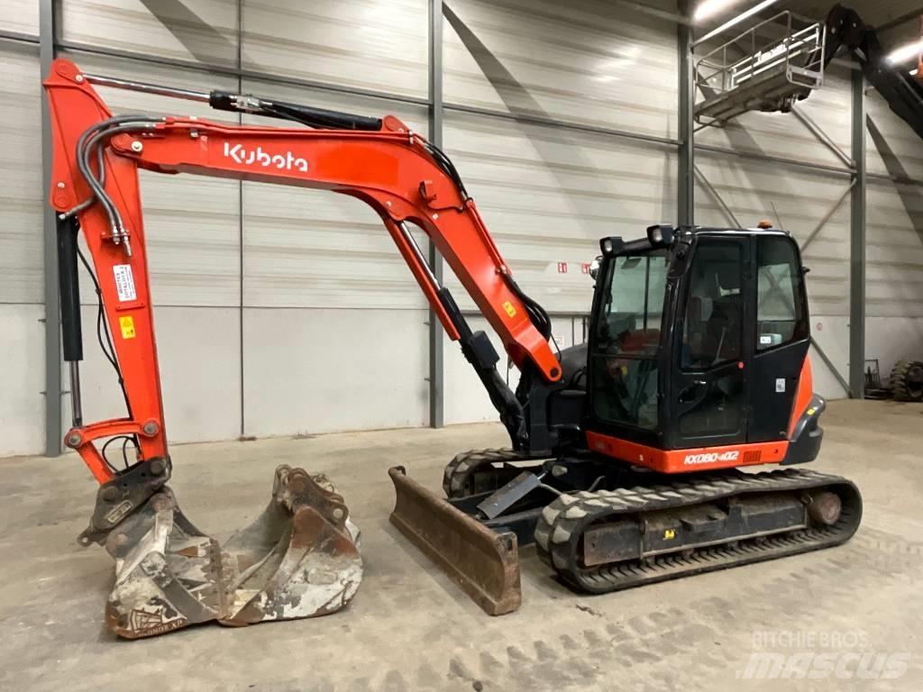 Kubota KX 080-4 A 2 Midi bageri 7t – 12t