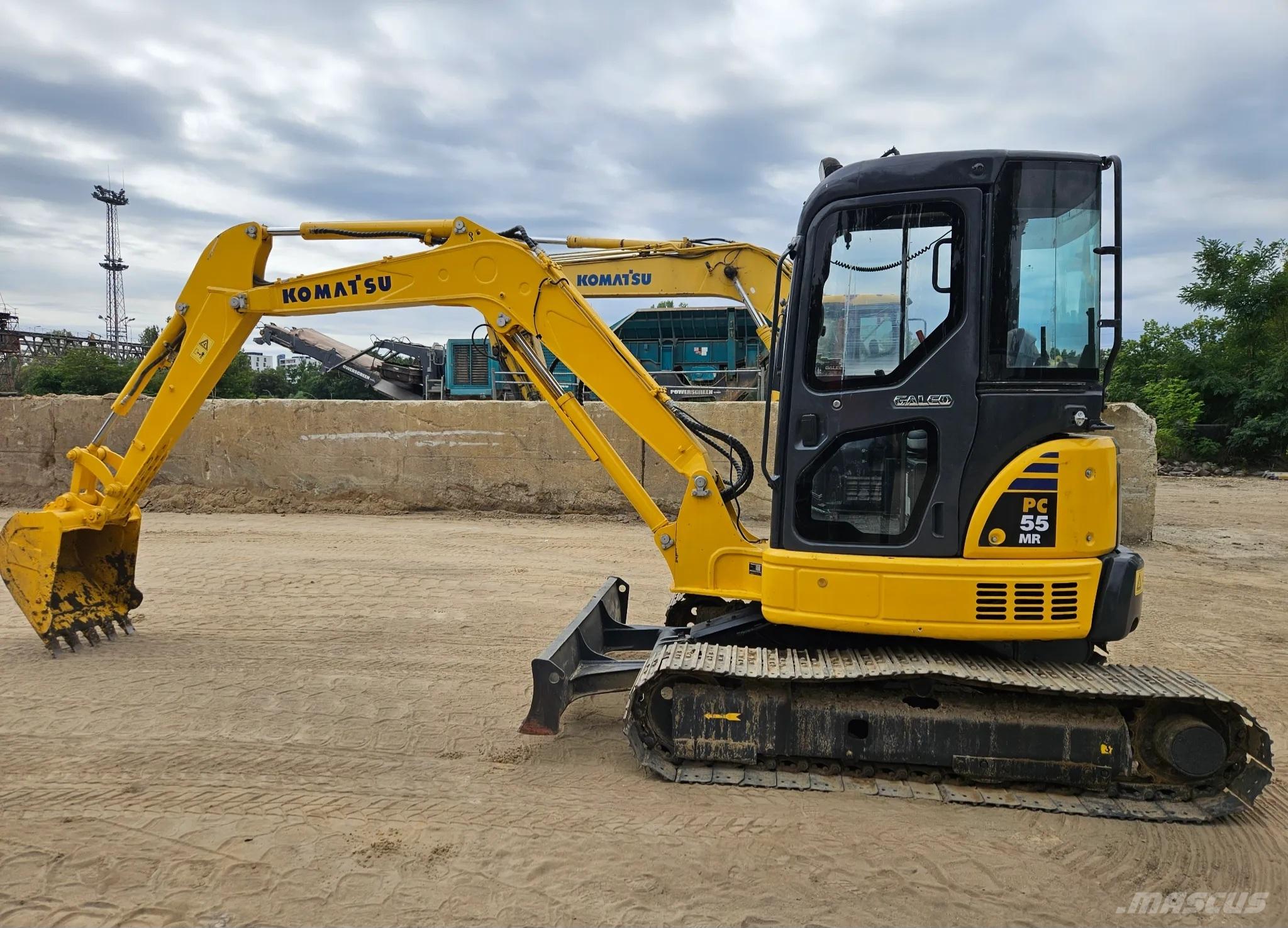 Komatsu PC55 Bageri gusjeničari