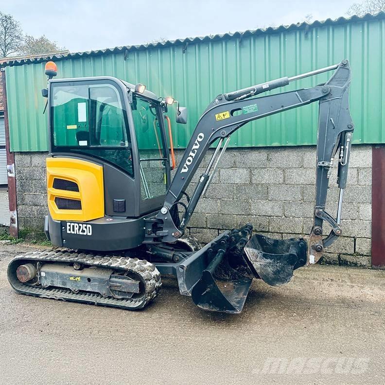 Volvo ECR25D Mini bageri <7t