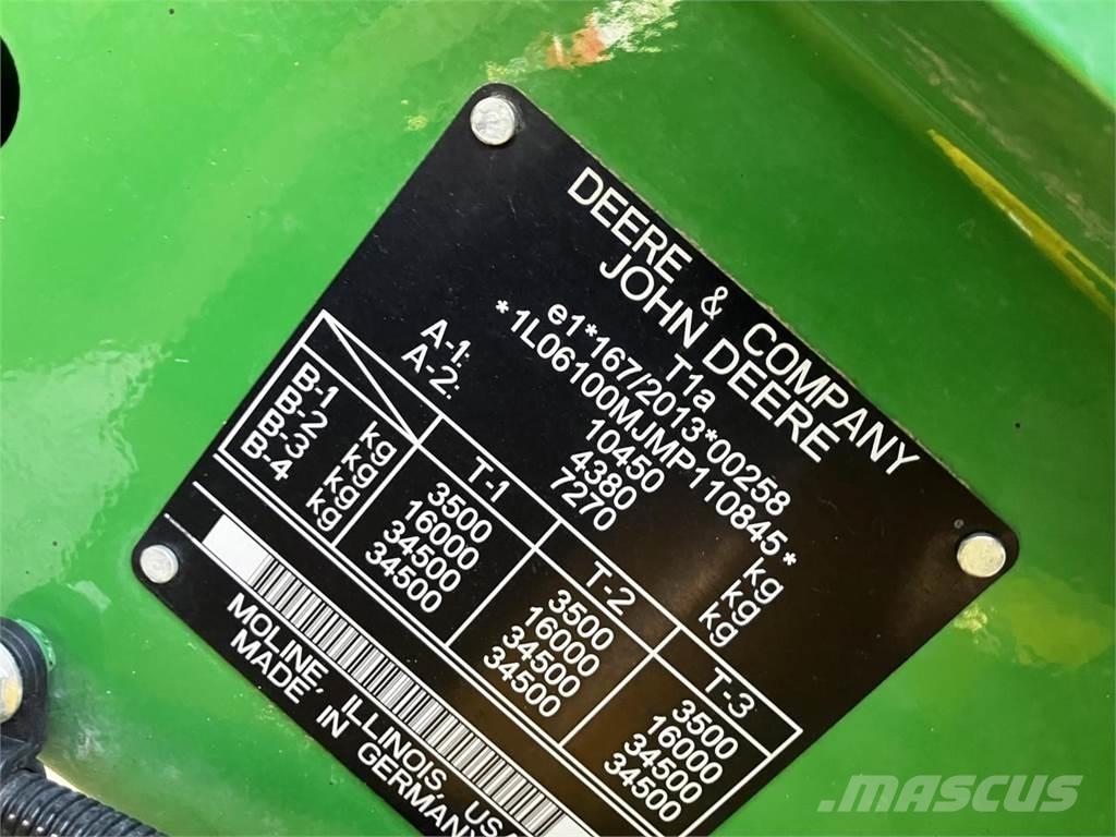 John Deere 6100M Traktori