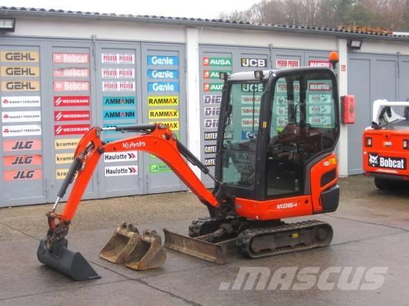 Kubota KX016-4 Mini bageri <7t