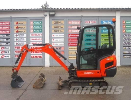 Kubota KX016-4 Mini bageri <7t