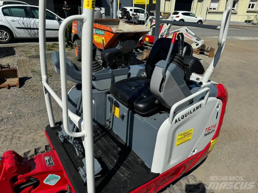 Takeuchi TB 216 Mini bageri <7t