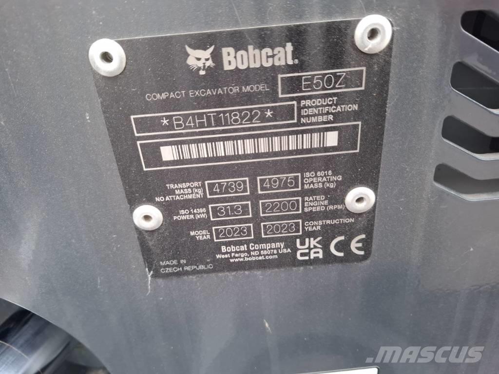 Bobcat E 50z Mini bageri <7t