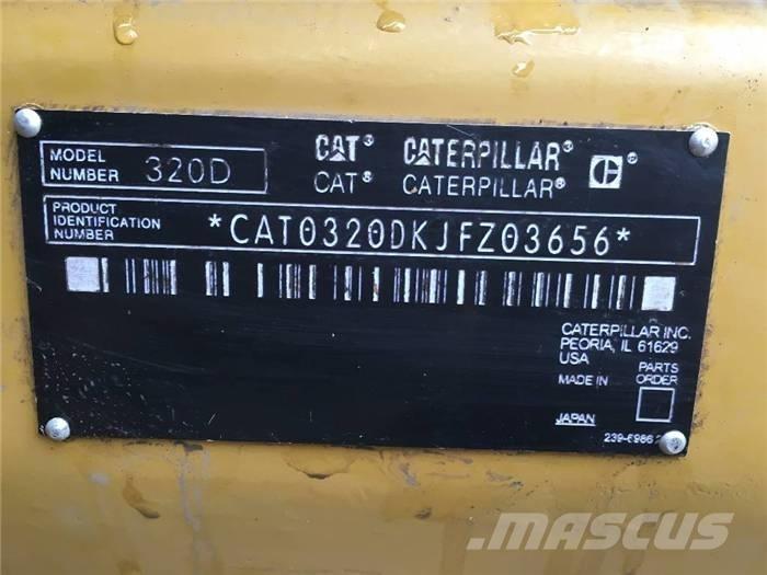 CAT 320 D Bageri gusjeničari