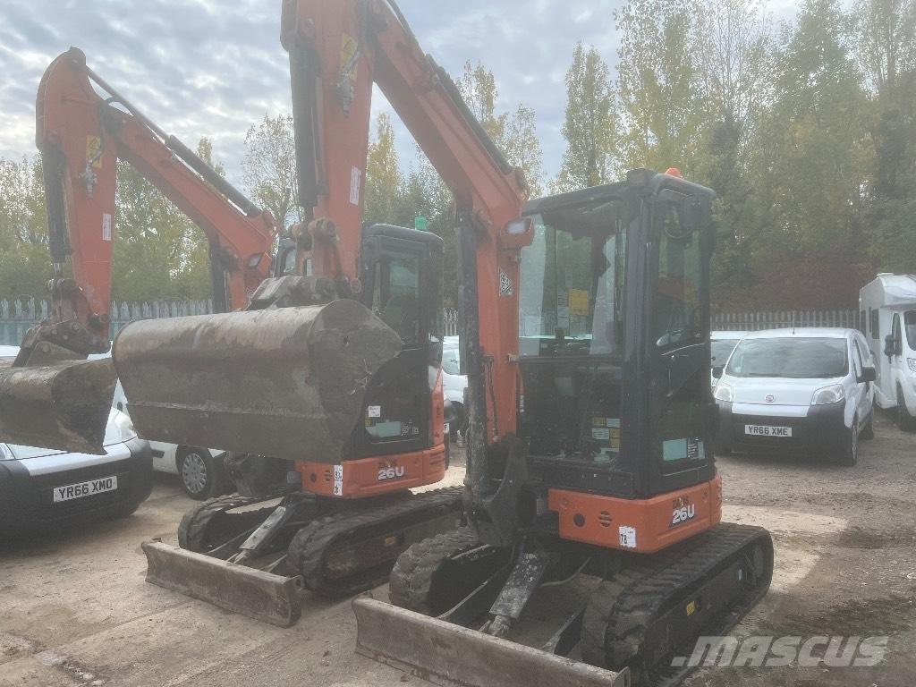 Hitachi Zx26-6 CLR Mini bageri <7t
