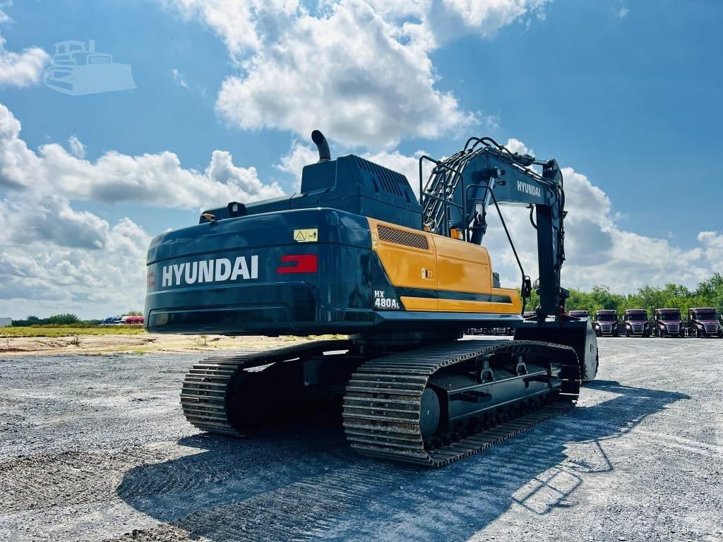 Hyundai HX 480 AL Bageri gusjeničari