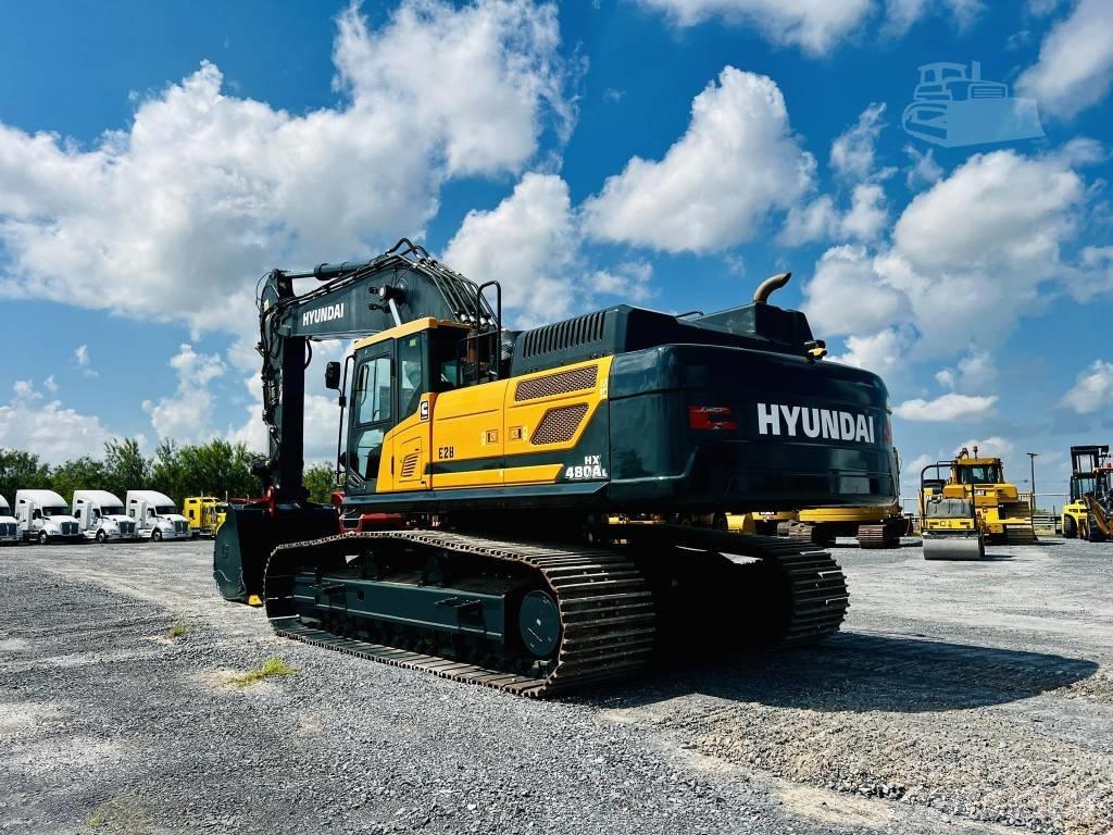 Hyundai HX 480 AL Bageri gusjeničari