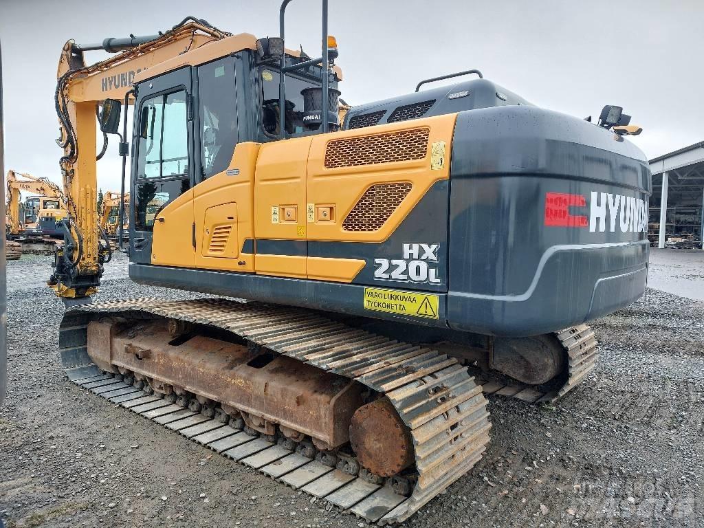 Hyundai HX 220 L Bageri gusjeničari