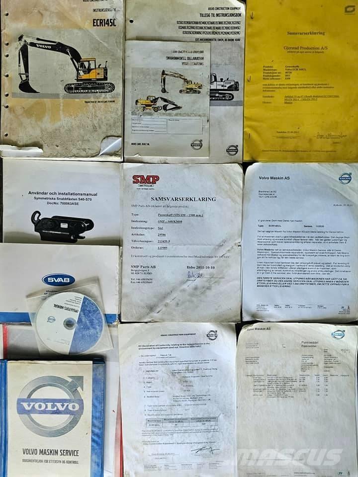 Volvo ECR 145 C L Bageri gusjeničari