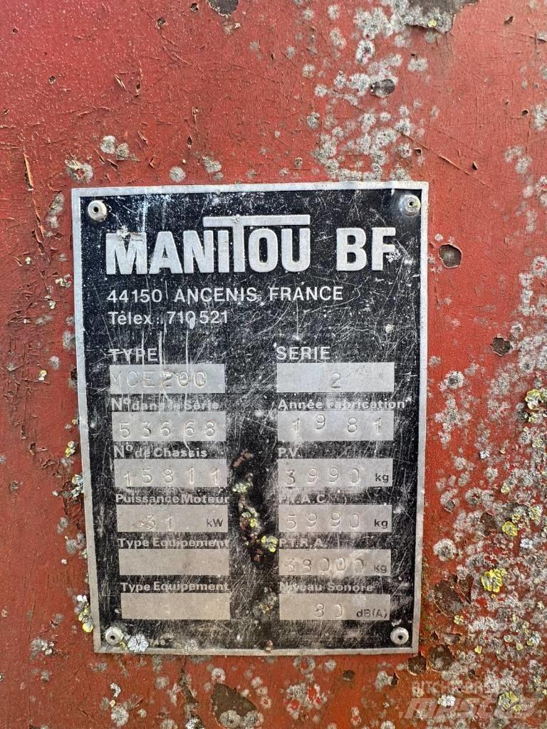 Manitou MCE 20 C Dizelski viličari