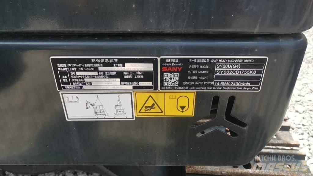 Sany SY 26 C Bageri gusjeničari