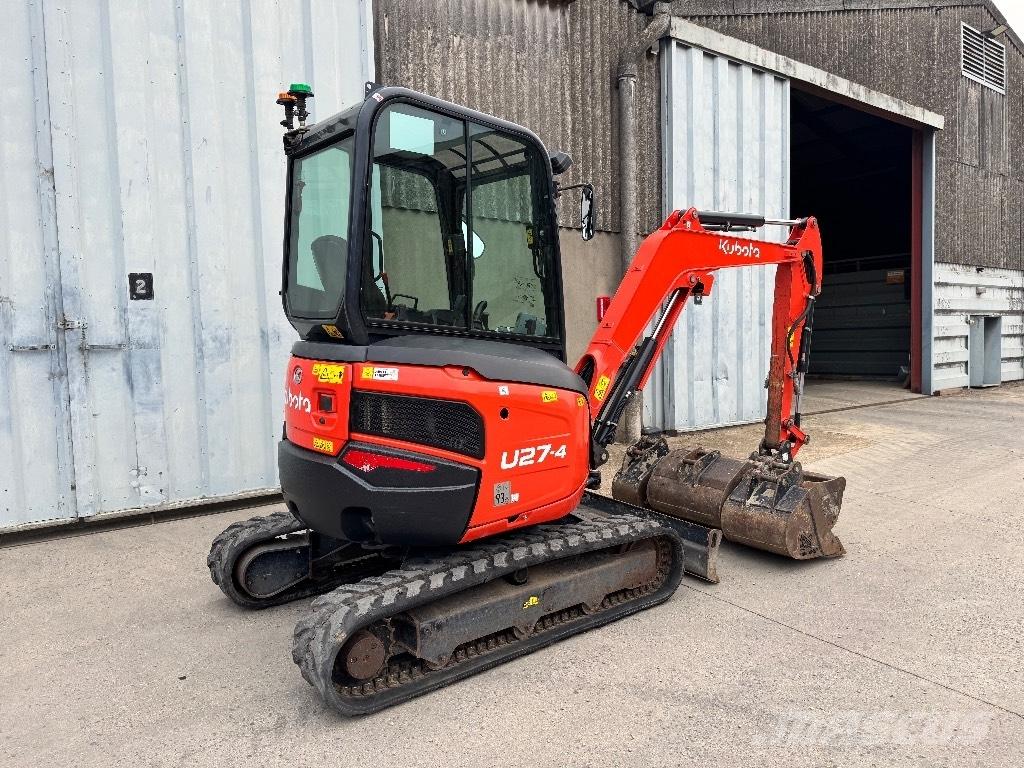Kubota U 27 Mini bageri <7t