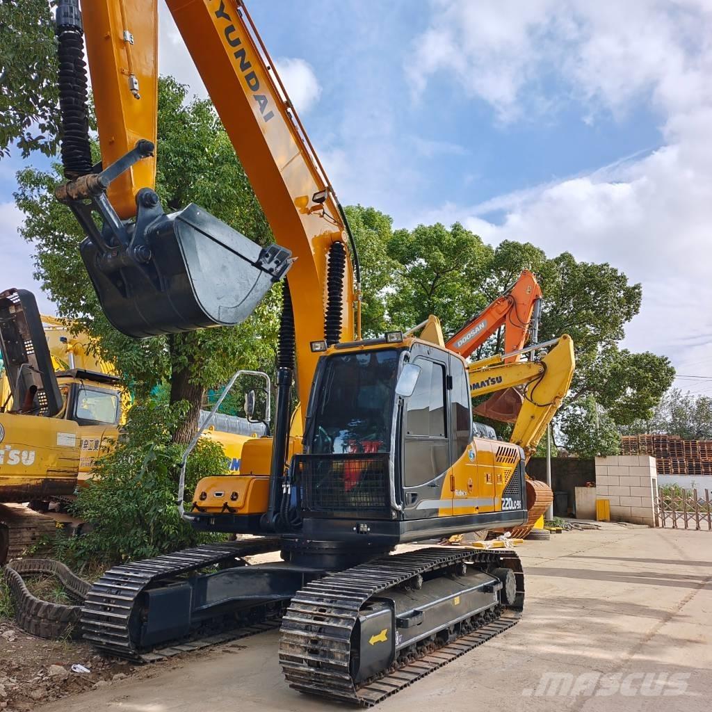 Hyundai 220 LC-9S Bageri gusjeničari