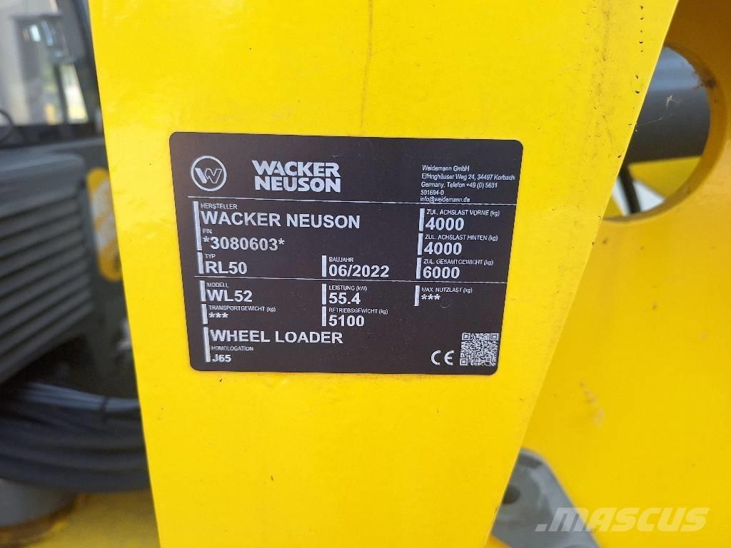 Wacker Neuson WL 52 Utovarivači na kotačima