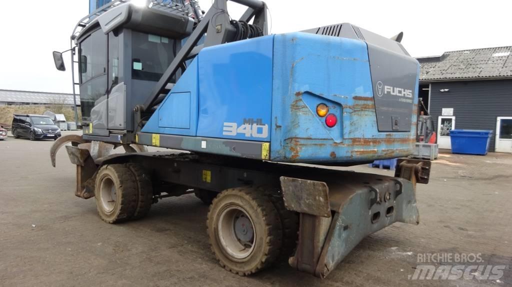 Fuchs MHL 340 Bageri za manipuliranje materijalom / otpadom