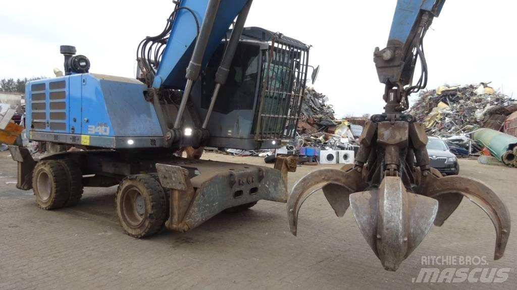 Fuchs MHL 340 Bageri za manipuliranje materijalom / otpadom