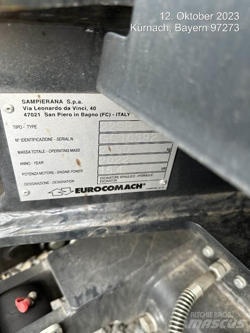 Eurocomach 22SR Mini bageri <7t