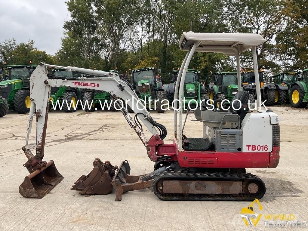 Takeuchi TB 016 Mini bageri <7t