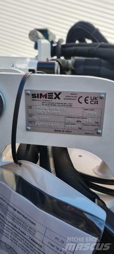 Simex PL1000 Dodatna oprema za asfaltne strojeve