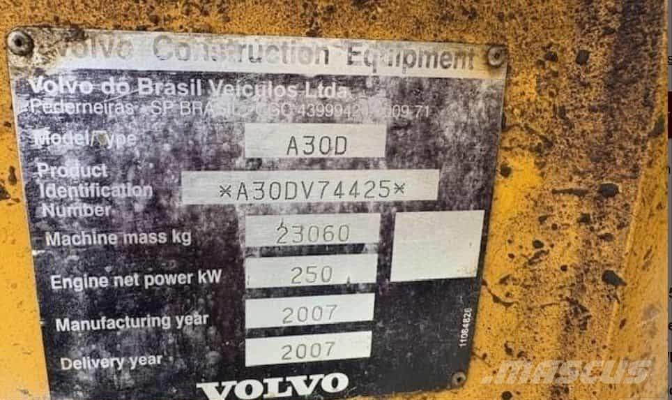 Volvo A 30 D Zglobni demperi