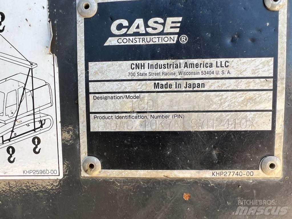 CASE CX 210 D Bageri gusjeničari