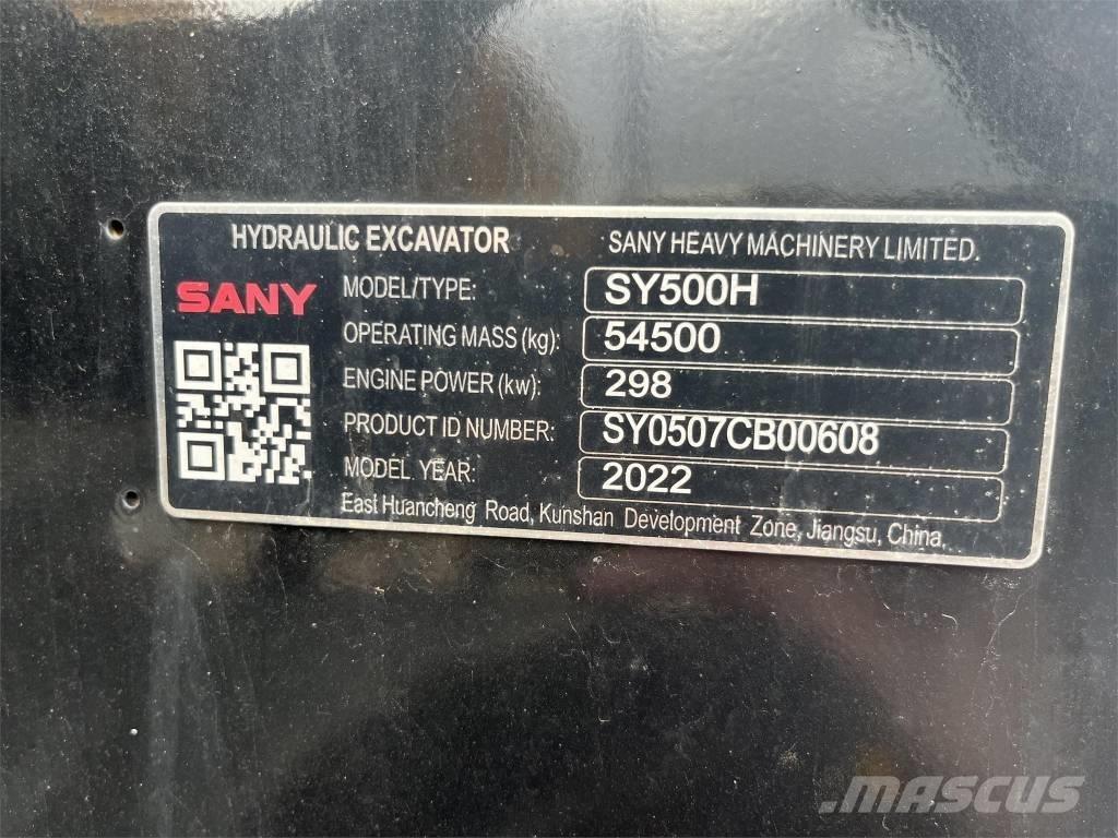 Sany SY 500 H Bageri gusjeničari