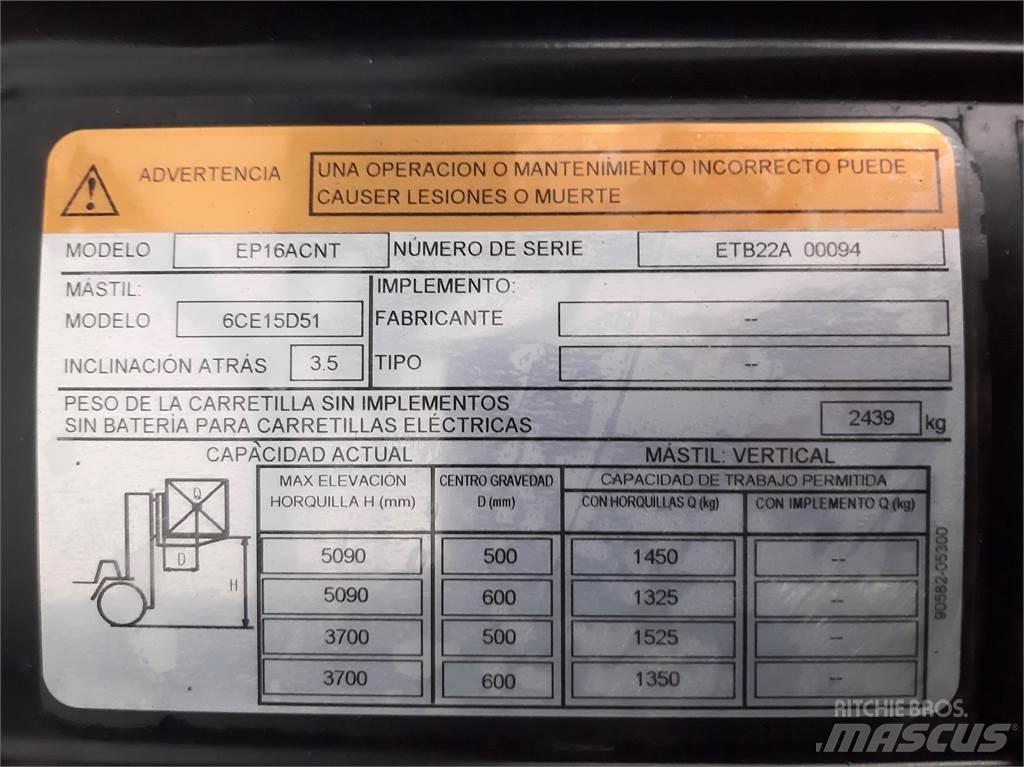 CAT EP16ACNT Električni viličari