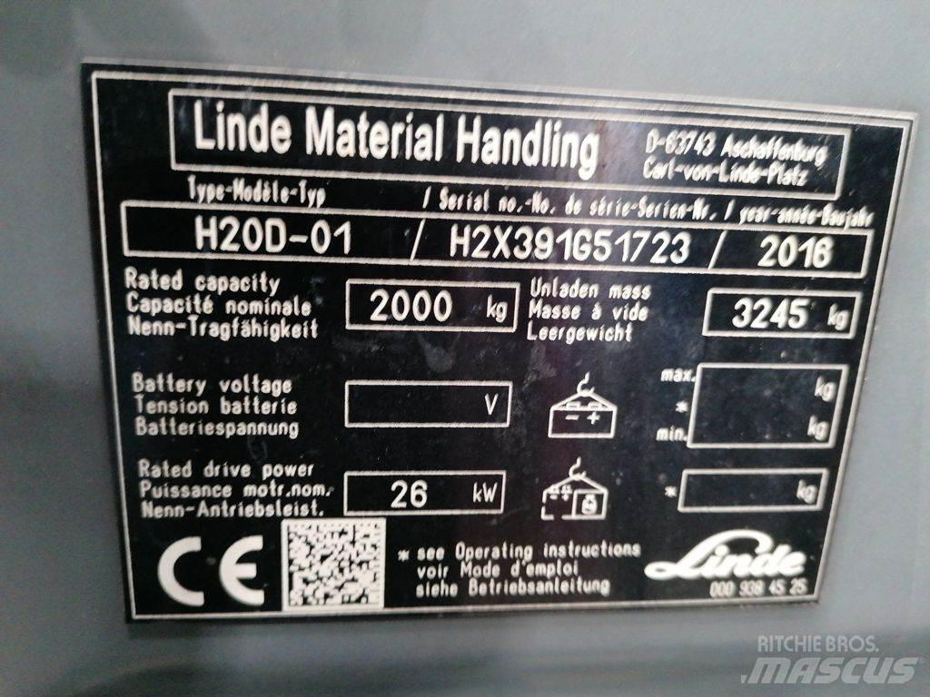 Linde H20D-01 Dizelski viličari