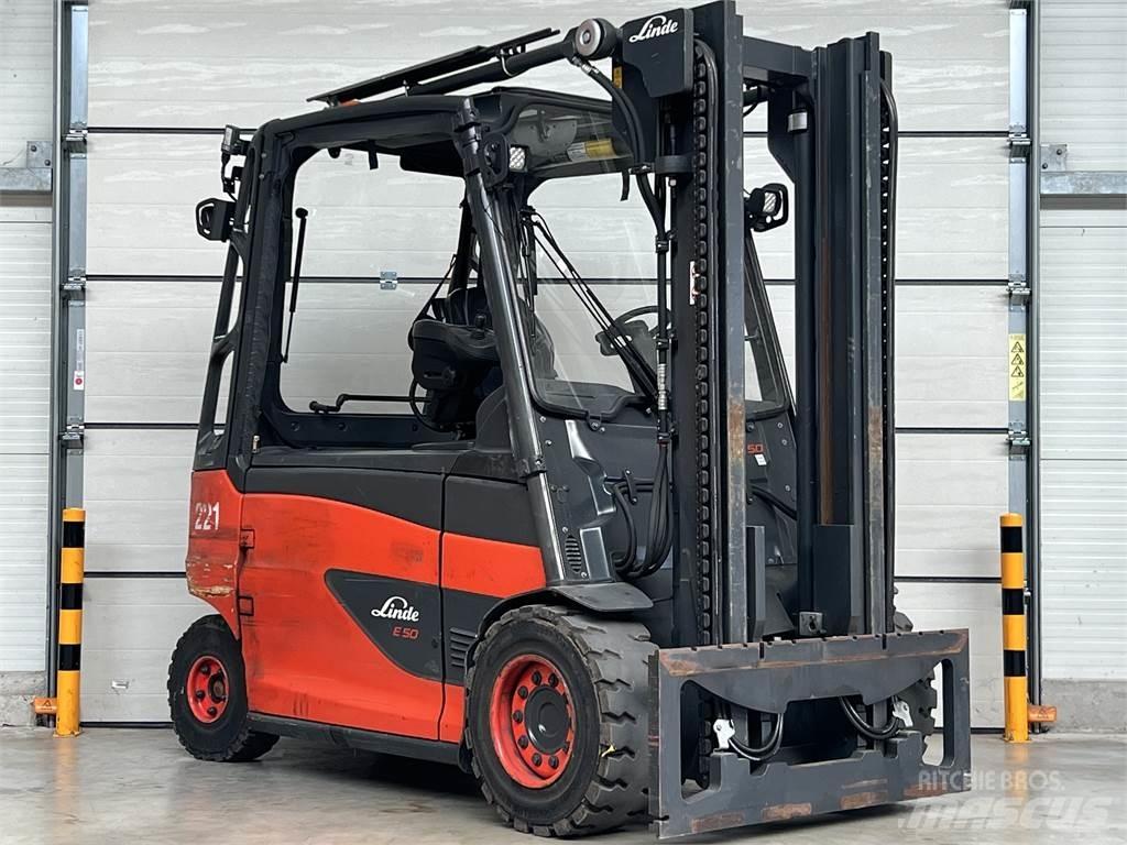 Linde E50HL-01 Električni viličari
