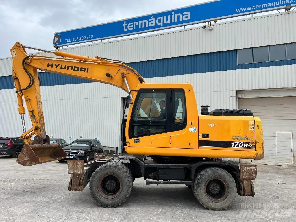 Hyundai R 170W-7 Bageri na kotačima