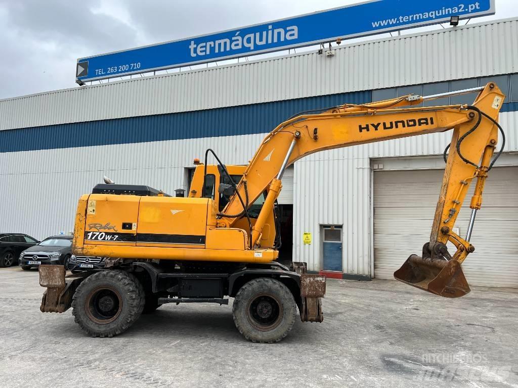 Hyundai R 170W-7 Bageri na kotačima