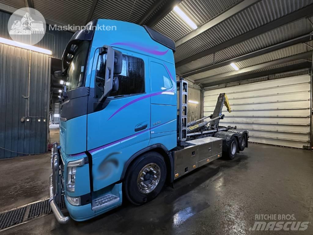 Volvo FH 13 500 Rol kiper kamioni s kukama za dizanje