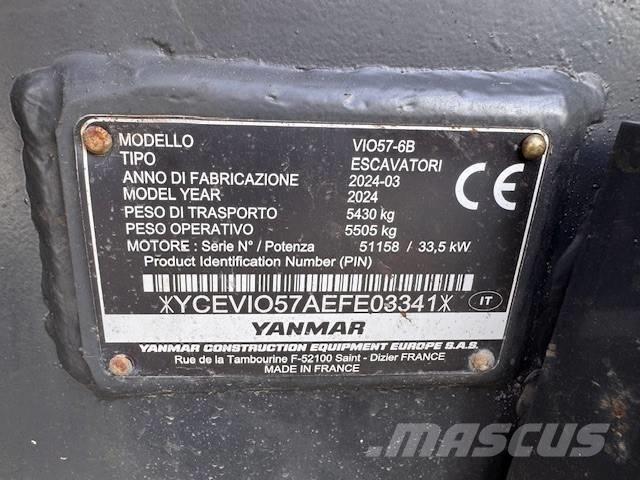 Yanmar Vio 57 Mini bageri <7t