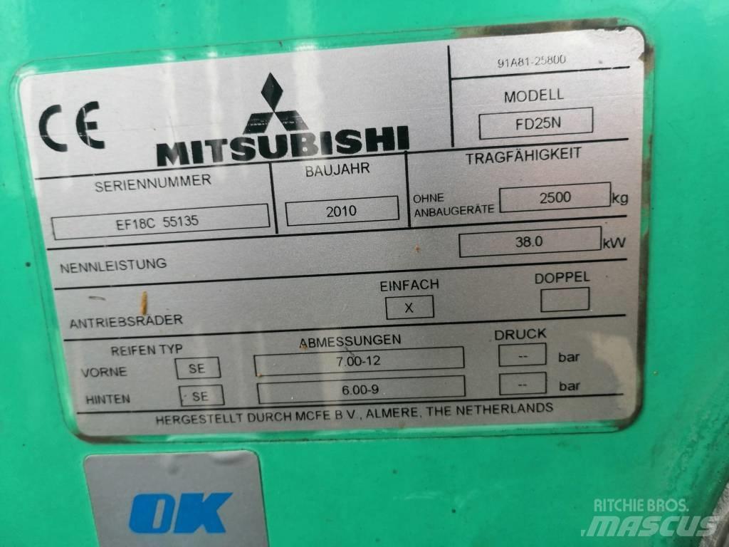 Mitsubishi FD25N Dizelski viličari