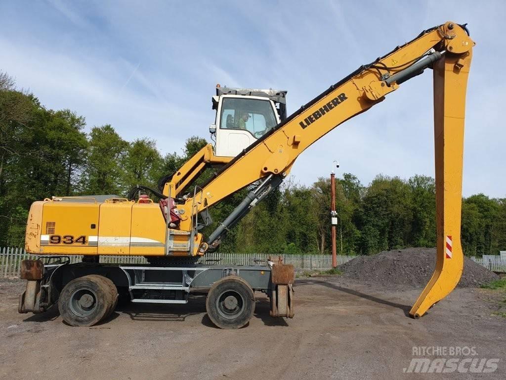 Liebherr A 934 C Bageri za manipuliranje materijalom / otpadom