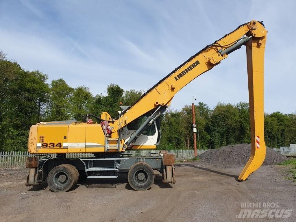 Liebherr A 934 C Bageri za manipuliranje materijalom / otpadom