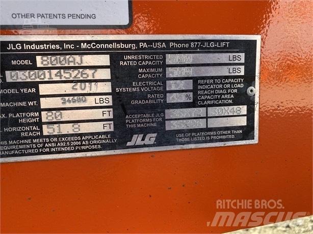 JLG 800 AJ Zglobne podizne platforme