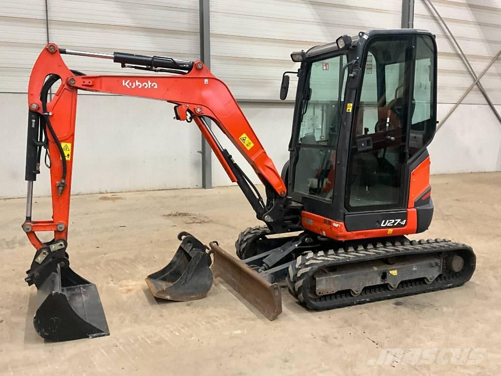 Kubota U 27-4 Mini bageri <7t