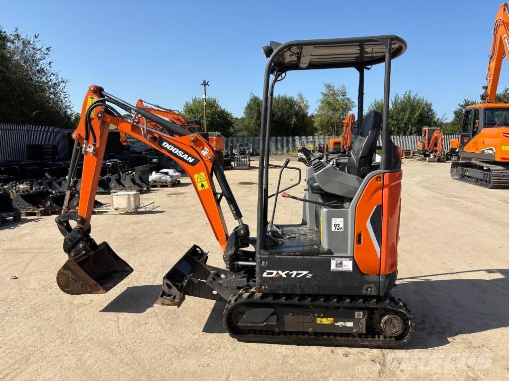 Doosan DX 17 Mini bageri <7t